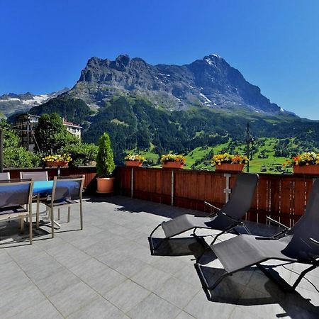 Ferienwohnung Alpengluehen Grindelwald Bagian luar foto